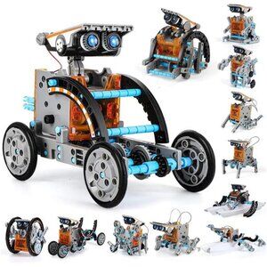 12-in-1 STEM Solar Robot Kit Toys Gifts for Kids,Educational Building ScienceSet